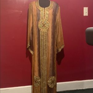 Egyptian inspired kaftan dress from Saudi Arabia